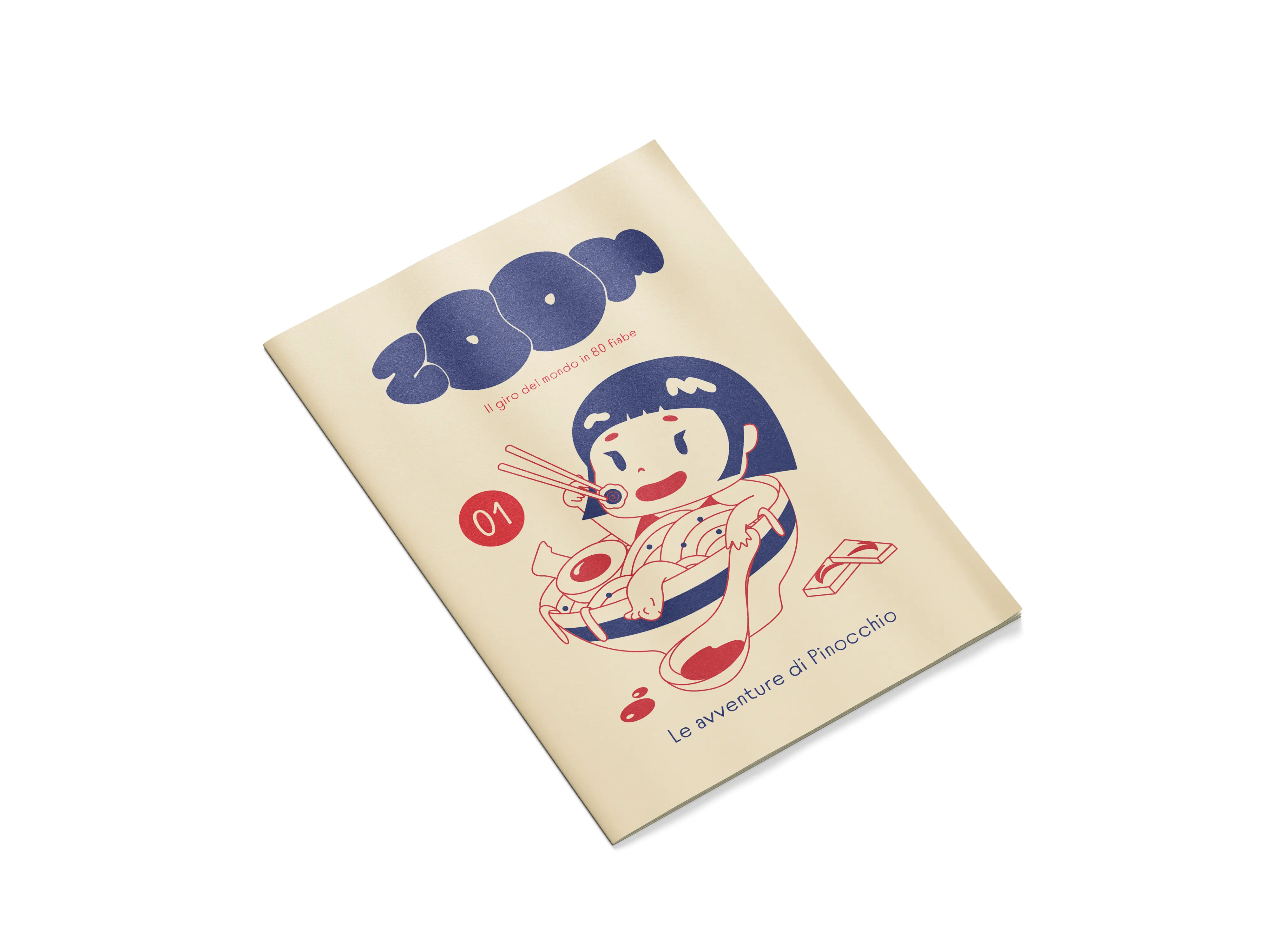 Mockup progetto fumetto zoom